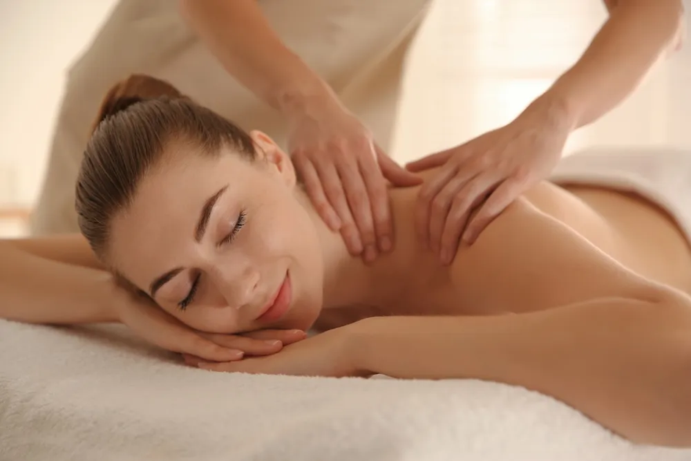 Scalp Massage with coconut oil Scalp Massage with coconut oil
